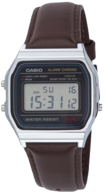 카시오 디지털 전자 손목 빈티지엔틱복각 시계 A158WA-1SW
