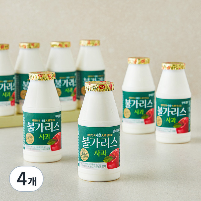 남양유업 불가리스 사과, 150ml, 8개입, 4개