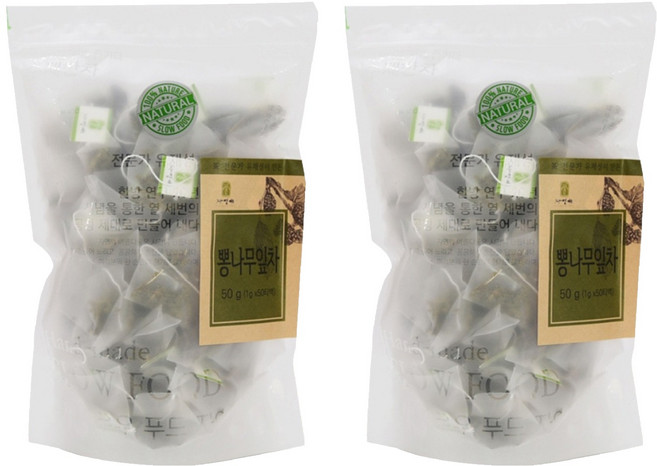 자연애 뽕나무잎차, 1g, 50개입, 2개