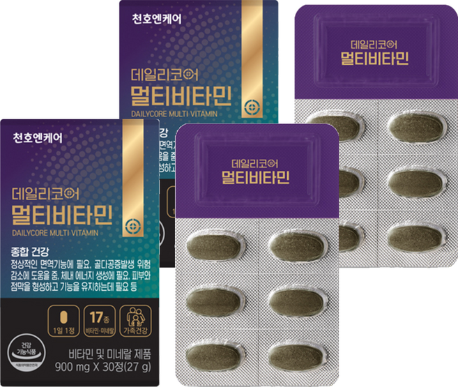데일리코어 천호엔케어 멀티비타민 30p, 2개