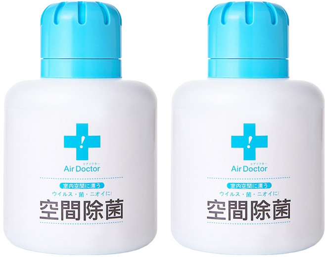 AirDoctor 保護靈 室內空間除菌瓶, 160g, 無香味, 2瓶
