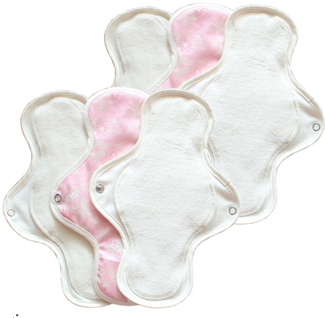 코튼리퍼블릭 날개형 면생리대, 3개입, 2개