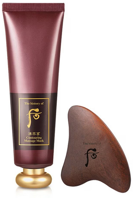 더후 더히스토리오브후 진율향 괄사 마사지 마스크 크림 + 마사지기, 1개, 100ml