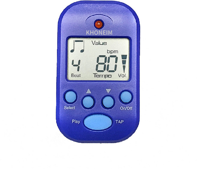 코네임 클립형 디지털 메트로놈, 블루, 1개