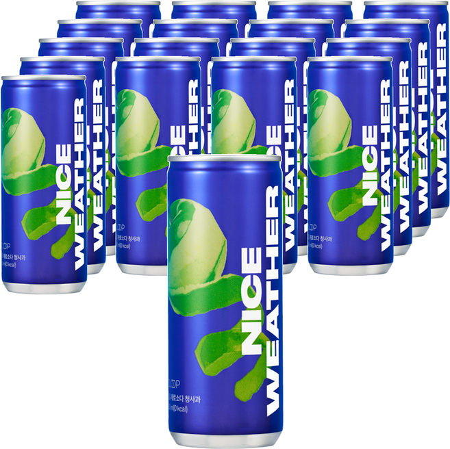 Cloop 零卡蘋果西打, 18個, 250ml