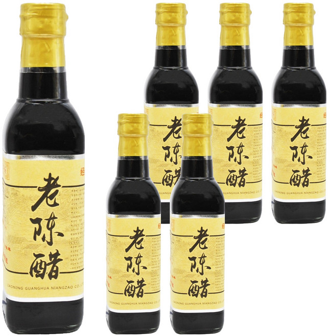 월량도 발효식초 라우천추, 460ml, 6개
