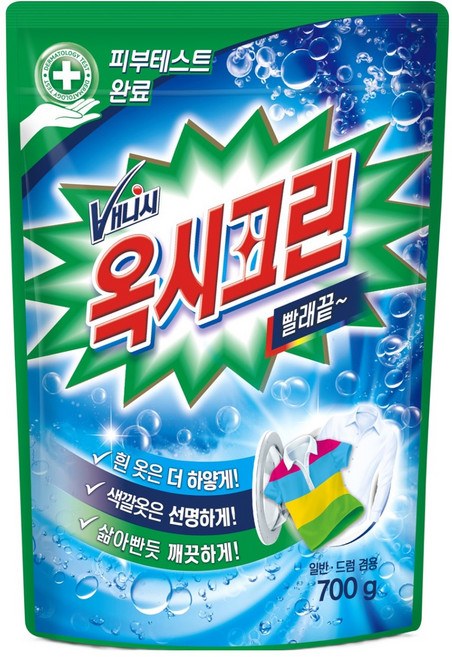 옥시크린 분말형 표백제, 700g, 1개