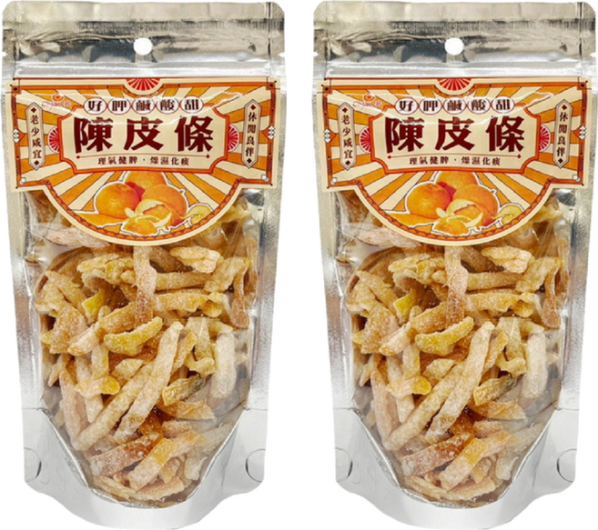 Chiao-E 巧益 陳皮條, 150g, 2包