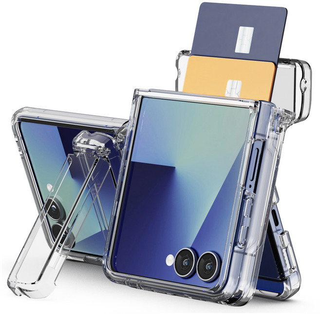 누아트 마그네틱 힌지보호 카드수납 휴대폰 케이스