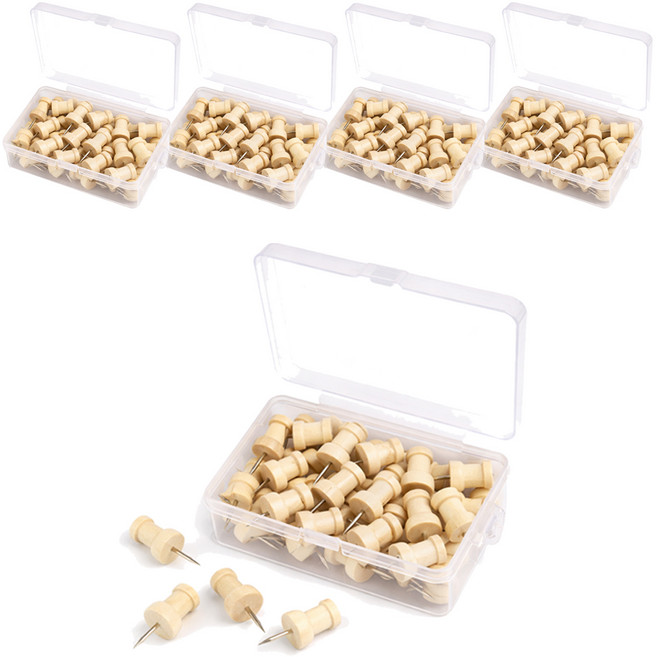 원목 압정, 20개입, 5개