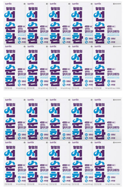 셀파렉스 바로 알티지 오메가3, 10정, 20박스