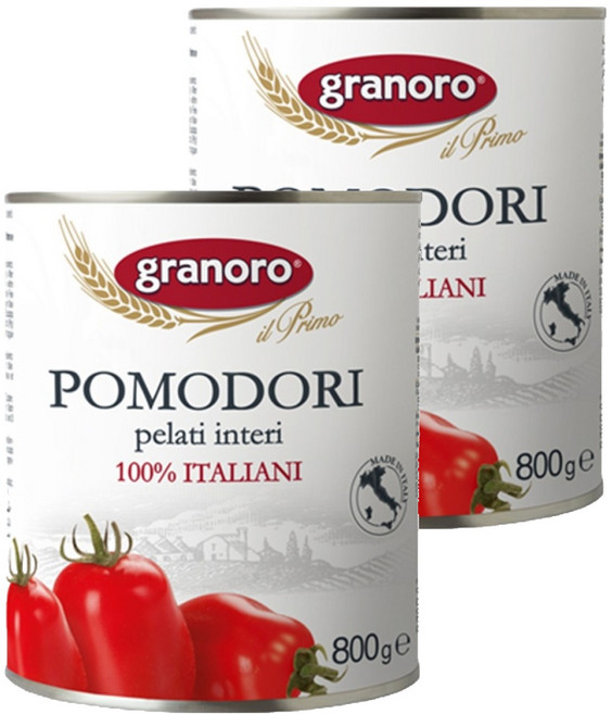 그라노로 홀 토마토, 800g, 2개