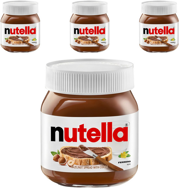 누텔라 스프레드, 370g, 4개