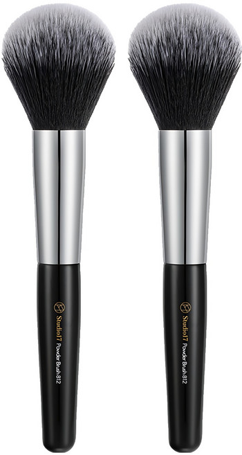 스튜디오17 파우더 브러쉬 812, 혼합색상, 2개