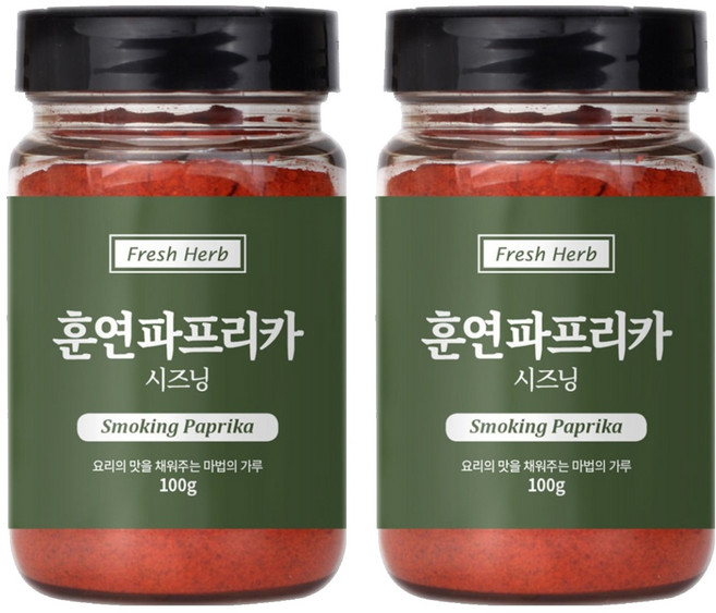 신선약초 훈연 파프리카 시즈닝, 100g, 2개
