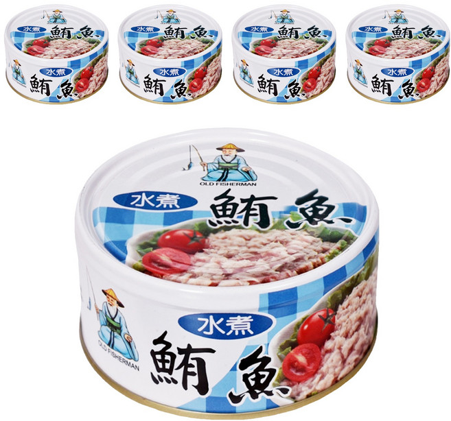 同榮 水煮鮪魚, 180g, 5罐