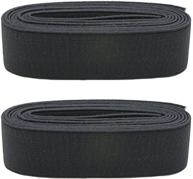 해피베어스 고무줄 30mm, 블랙, 2개