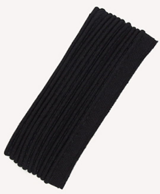 해피베어스 내추럴 코튼린넨 파이핑테이프 폭 1.3cm, 블랙, 2개