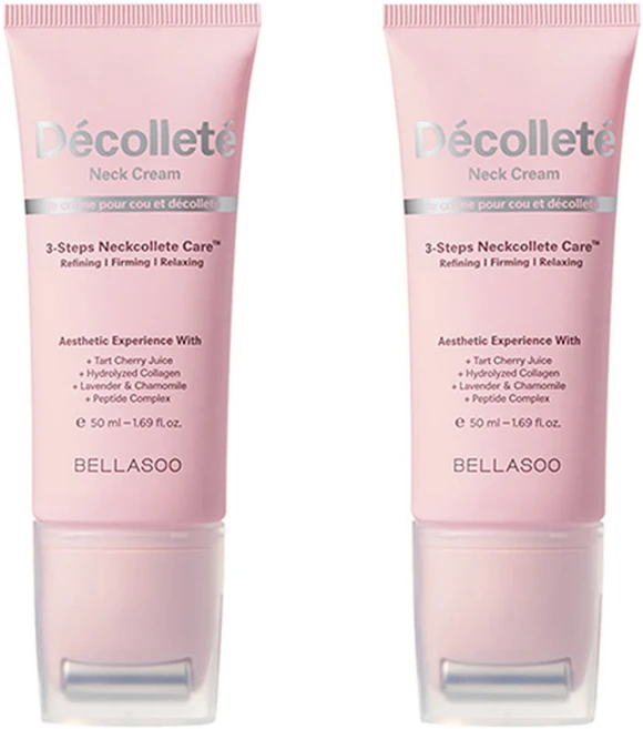 벨라수 데콜테 넥크림, 50ml, 2개 - 쿠팡
