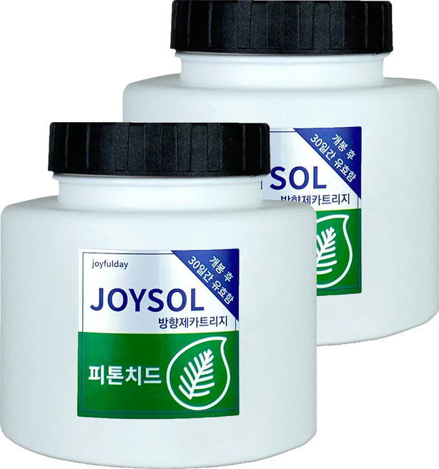 기분좋은날 방향제 카트리지 리필 대, 240g, 2개, 피톤치드