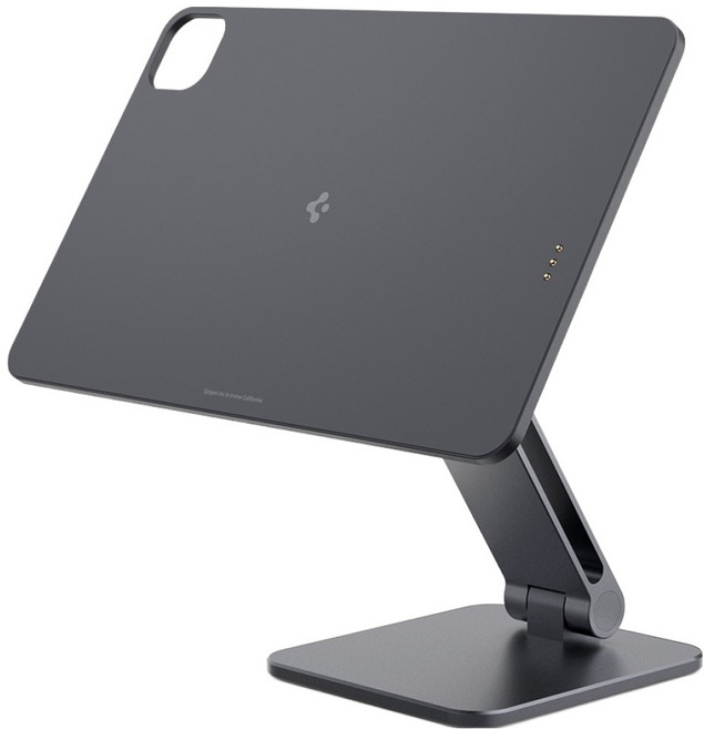 슈피겐 자석 무선 충전 아이패드 마그네틱 스탠드 접이식 거치대 충전기, LD207W1, 스페이스그레이, 1개