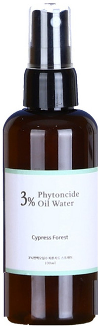 3프로편백오일수 피톤치드 3% 편백 원액 여행용 휴대용 탈취제 본품, 1개, 100ml