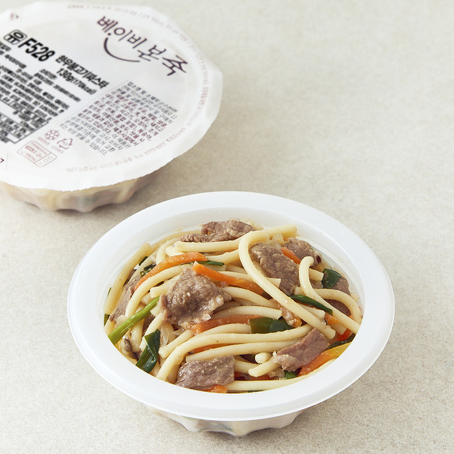 베이비본죽 한우 불고기 파스타, 130g, 1개