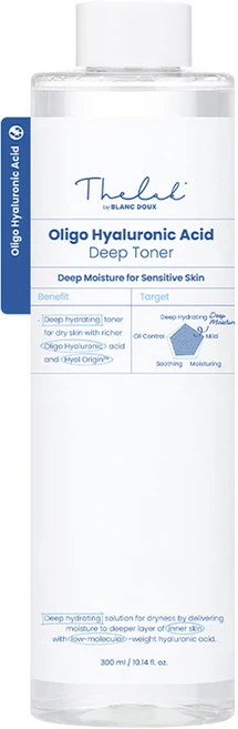 더랩바이블랑두 올리고 히알루론산 저분자 딥 토너, 300ml, 1개 - 쿠팡