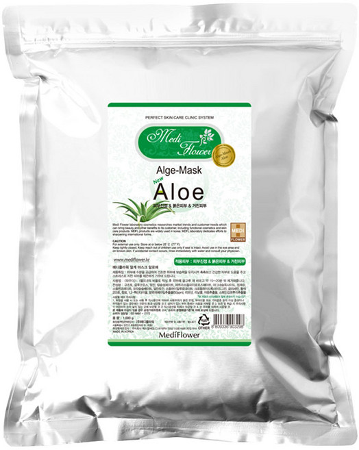 메디플라워 알지네이트 모델링 팩 알로에, 1개입, 1개