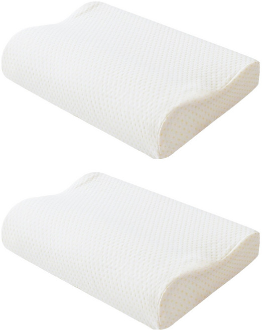 뉴리스 메모리폼 경추 베개, 2개