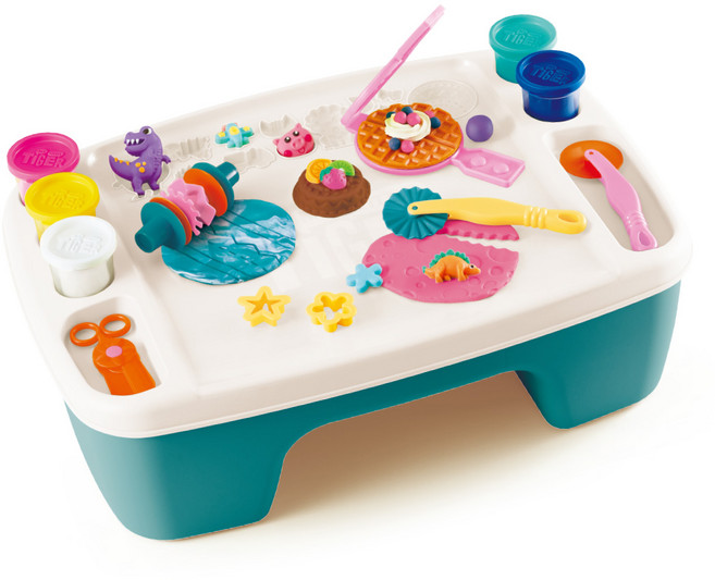 마이리틀타이거 타이거 도우 테이블, 혼합색상, 3kg, 1개