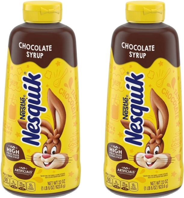 Nesquik 巧克力醬, 623.6g, 2瓶