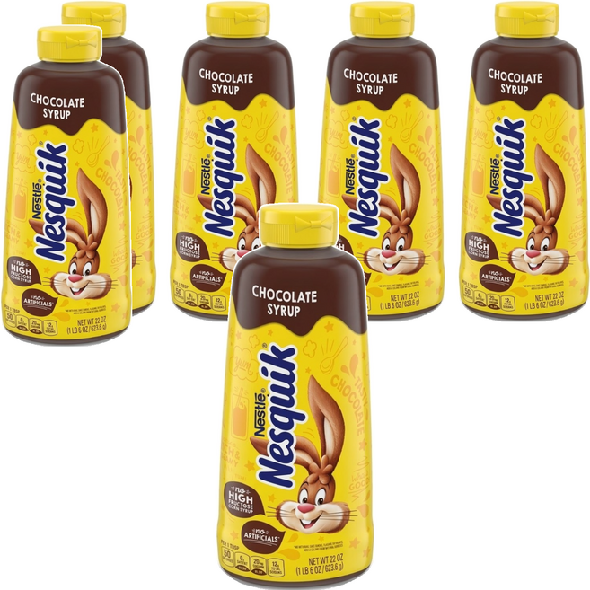 Nesquik 巧克力醬, 623.6g, 6瓶