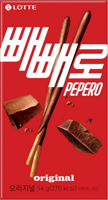 롯데웰푸드 빼빼로 초코, 54g, 1개