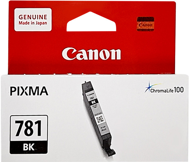 Canon 佳能 CLI-781 原廠正品墨水匣, 黑色, 1個