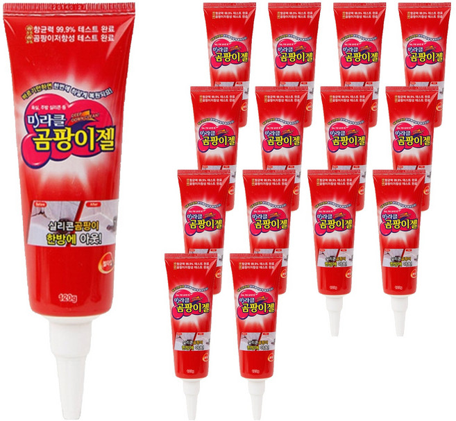 한국미라클피플 미라클 곰팡이젤, 120g, 15개