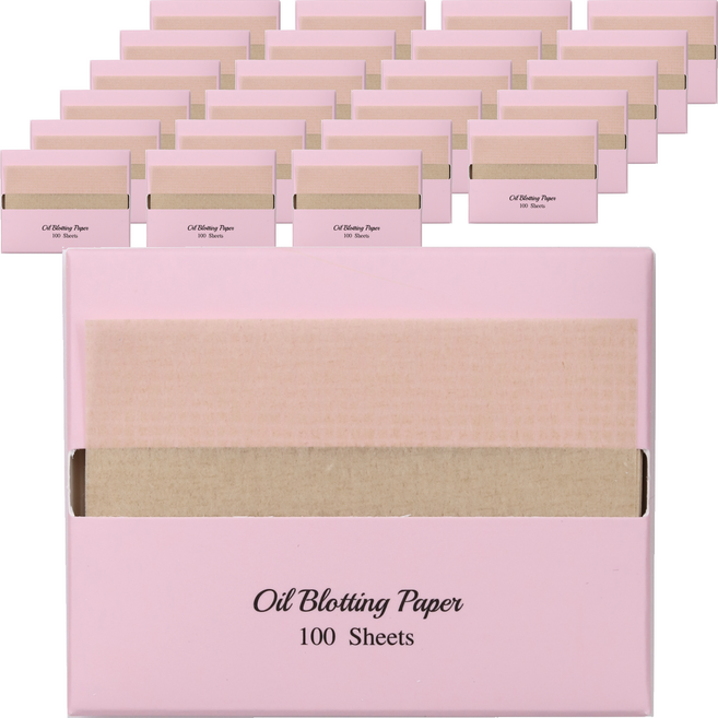 바루쟈 기름종이 리필 마, 100매입, 24개