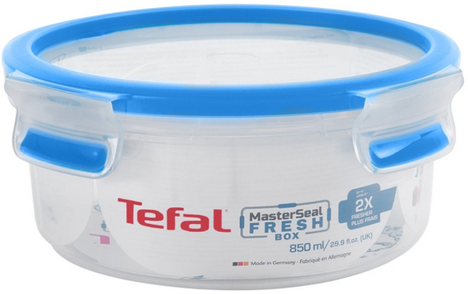 Tefal 特福 MasterSeal PP保鮮盒 圓型 K3022312, 容器 + 蓋子, 1個