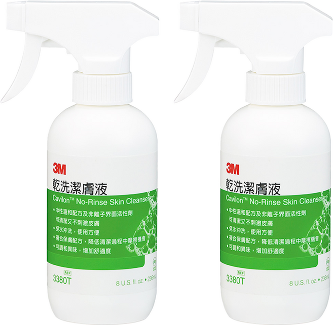 3M 乾洗潔膚液, 236ml, 2瓶