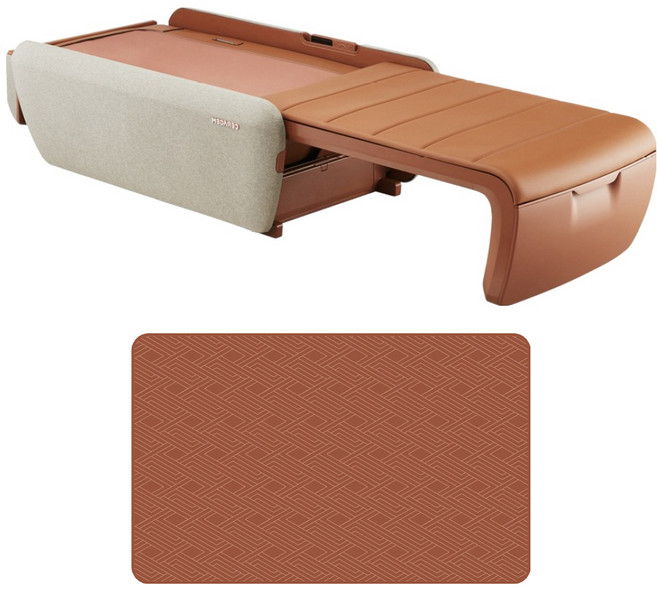 세라젬 마스터 V9 L 안마의자 + 러그 세트 방문설치, CGM MB-2403, 브라운