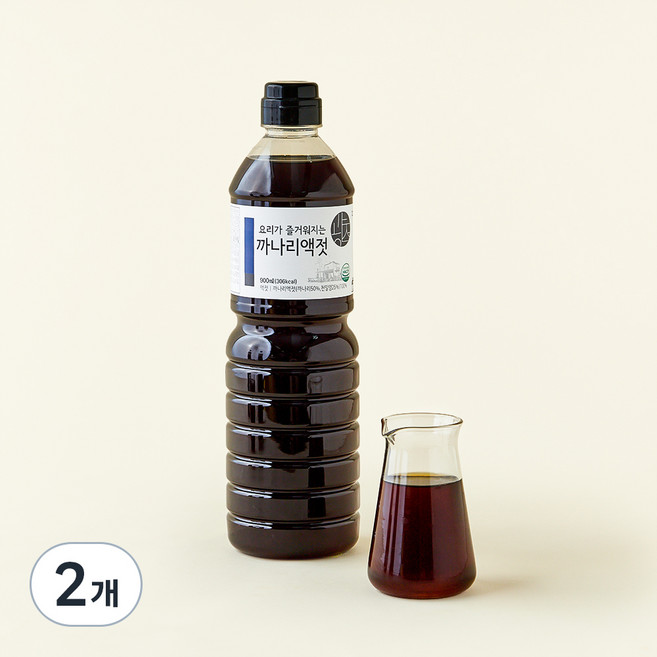 광천 요리가 즐거워지는 까나리액젓, 900ml, 2개