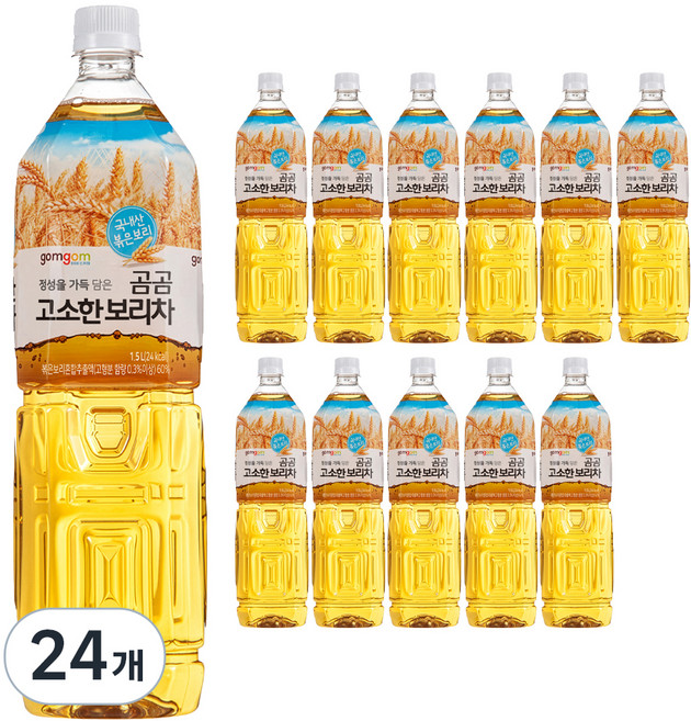 곰곰 고소한 보리차, 1.5L, 24개