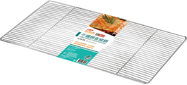 點秋香 3048 正304不鏽鋼直線網 安全‧衛生‧耐用 SGS檢驗通過 無重金屬溶出 烤肉必備烤網, 30 x 48cm, 1個