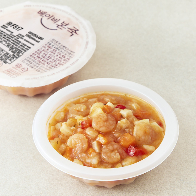베이비본죽 아이 깐쇼새우, 100g, 1개