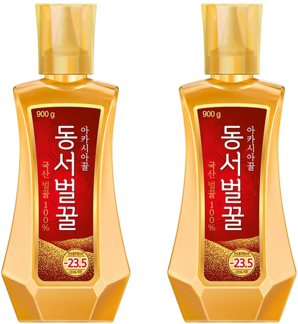 동서 아카시아 벌꿀, 900g, 2개