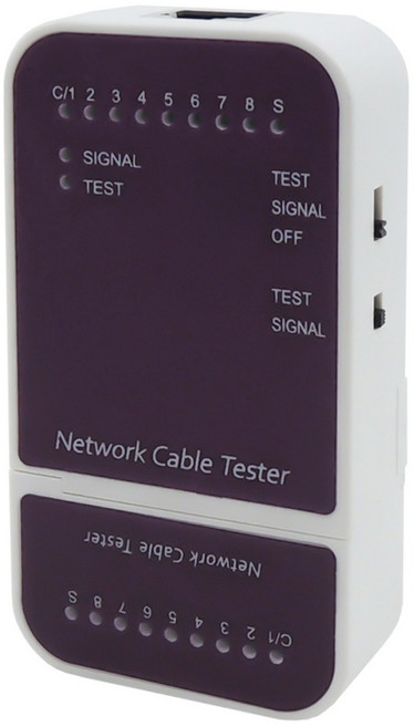 인네트워크 LED패치판넬 신호 + 분리형 랜테스터기 IN-LEDTS, 1개