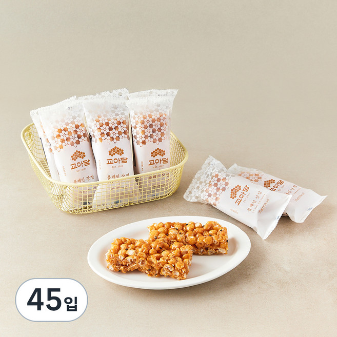 교아당 플레인강정, 25g, 9개입, 5개