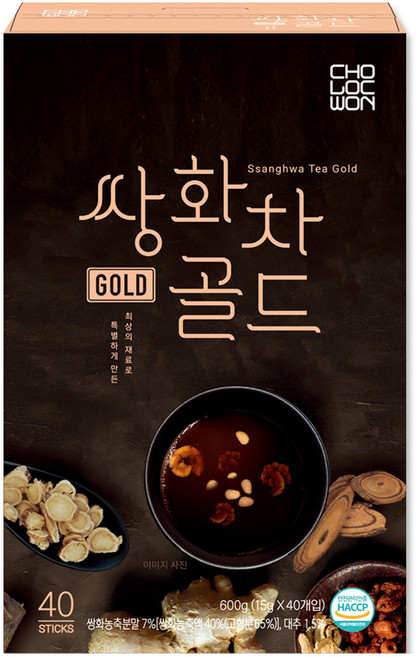 초록원 쌍화차 골드, 15g, 40개입, 1개