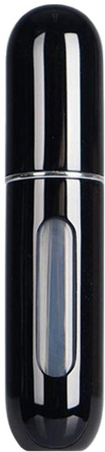 SWEETDAWN 易填充香水分裝瓶 5ml 金屬黑, 1入, Metal Black