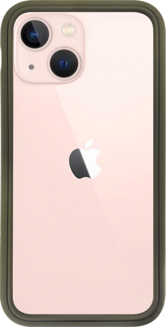 RHINOSHIELD 犀牛盾 Mod NX 智慧型手機 透明背板 手機殼 iPhone 13 mini 軍綠色